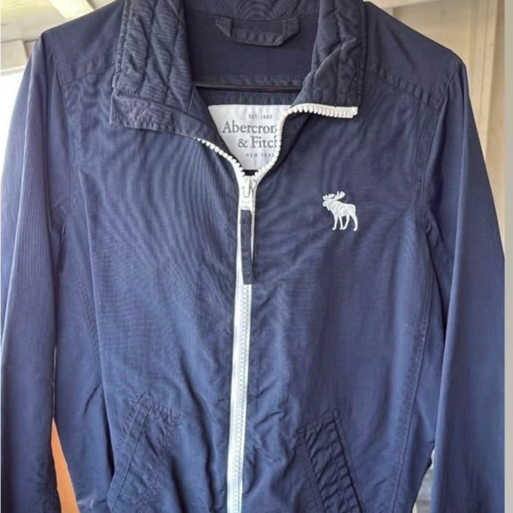 Abercrombie & Fitch Dark Blue Jacket